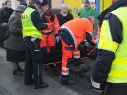 Małżeństwo potrącone na pasach w centrum Opola