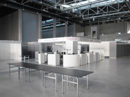 Główna hala CWK. Przygotowania do EXPO Opole idą pełną parą.