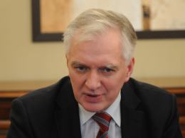 Jarosław Gowin w Opolu. Krytyka premiera, obietnice dla przedsiębiorców.