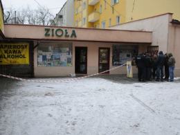 Napad na sklep w centrum Opola