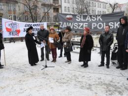Manifestacja przeciwko "śląskim separatystom"