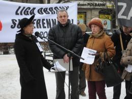 Manifestacja przeciwko "śląskim separatystom"
