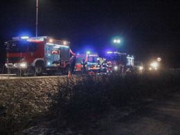 Cztery osoby ranne w wypadku w Lędzinach