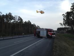 Do akcji zadysponowano helikopter LPR.