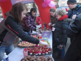 Walentynki na Placu Daszyńskiego. Było smacznie i romantycznie.
