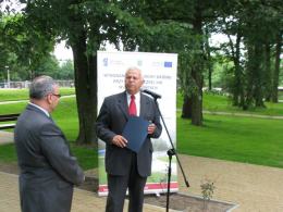 Mieszkańcy Zdzieszowic wspominają Dietera Przewdzinga