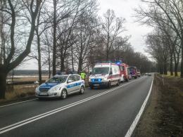 Peugeot dachował w Kostowie