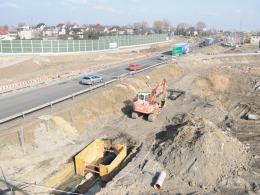 Wiadukt nad obwodnicą prawie gotowy. Zobacz relację z placu budowy.
