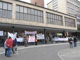 Nie chcą wiatraków blisko domów. "Ukraina jest tutaj".