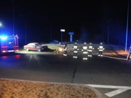 19-latka straciła panowanie nad samochodem