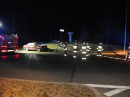 19-latka straciła panowanie nad samochodem