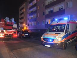 Pożar w bloku na Zaodrzu, strażacy ewakuowali mieszkańców