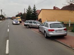 Spowodował wypadek podczas cofania