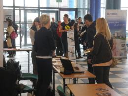 Tłumy studentów na Akademickich Targach Pracy