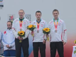 Opolanin ma na swoim koncie brązowy medal Akademickich Mistrzostw Świata 2012 w Kazaniu.