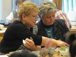 W bierkowickim skansenie trwa konkurs kroszonkarski