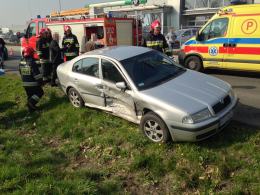 16-latek ranny w zderzeniu dwóch samochodów