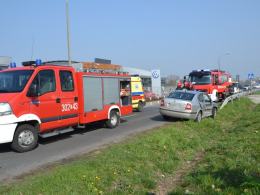 16-latek ranny w zderzeniu dwóch samochodów