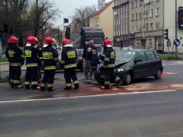 Zderzenie na skrzyżowaniu podczas awarii sygnalizacji