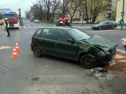 Zderzenie na skrzyżowaniu podczas awarii sygnalizacji