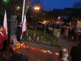 Opolska prawica uczciła 4. rocznicę katastrofy smoleńskiej
