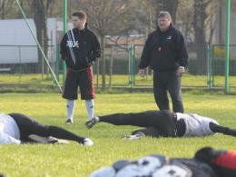 Legenda futbolu amerykańskiego trenuje opolskich Rosomaków