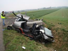 Pijany kierowca sprawcą tragicznego wypadku. Nie żyją 2 osoby.