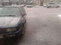 Gradobicie nad Opolszczyzną - zobacz zdjęcia czytelników