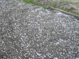 Gradobicie nad Opolszczyzną - zobacz zdjęcia czytelników
