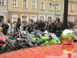 Wielkanocne spotkanie motocyklistów na opolskim rynku