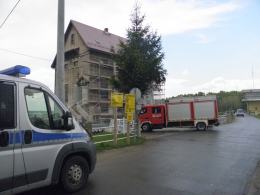 Wypadek przy remoncie śluzy, w akcji śmigłowiec ratowniczy