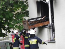Zdjęcia z pożaru na maila redakcja@24opole.pl wysłał nam czytelnik Mariusz Foks.