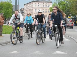 Kolejna masa krytyczna przejechała ulicami Opola