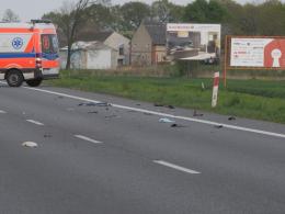 Tragiczny wypadek na obwodnicy Opola. Zginął rowerzysta.