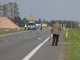 Tragiczny wypadek na obwodnicy Opola. Zginął rowerzysta.