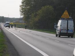 Tragiczny wypadek na obwodnicy Opola. Zginął rowerzysta.