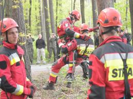 Strażacy, wojsko i policja ćwiczą w Polskiej Nowej Wsi