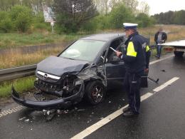 Kierowca BMW ranny w wypadku pod Ozimkiem