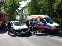 Trzy osoby zostały ranne w wypadku na Zaodrzu