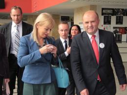 Wicepremier Elżbieta Bieńkowska na unijnej gali w Opolu