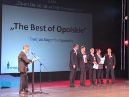 Wicepremier Elżbieta Bieńkowska na unijnej gali w Opolu