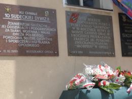 Opole uczciło rocznicę bitwy pod Monte Cassino