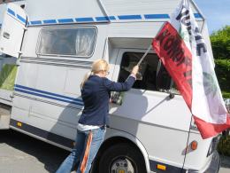 Do Opola przyjechał gandziobus. Trwa kampania Twojego Ruchu.
