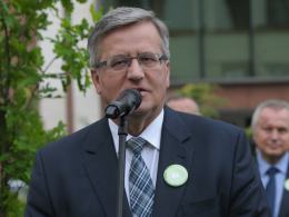 Prezydent Bronisław Komorowski z wizytą w Opolu