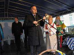 Krzysztof Kawałko przekazał seniorom klucze do bram miasta...