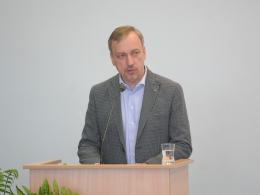 Minister kultury Bogdan Zdrojewski w Opolu