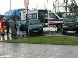 Wypadek w Żłobiźnie, 3 osoby w szpitalu