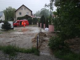 Głuchołazy znowu zalane. Część mieszkańców bez prądu.