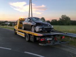 Wypadek fiata w Antoniowie. Policja szuka kierowcy.