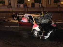 Czołowe zderzenie w Prudniku. Sprawca miał 1,5 promila.